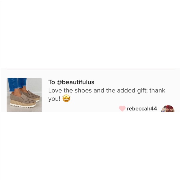 Taupe Perforated Thick Platform Sneakers - Picture 8 of 8